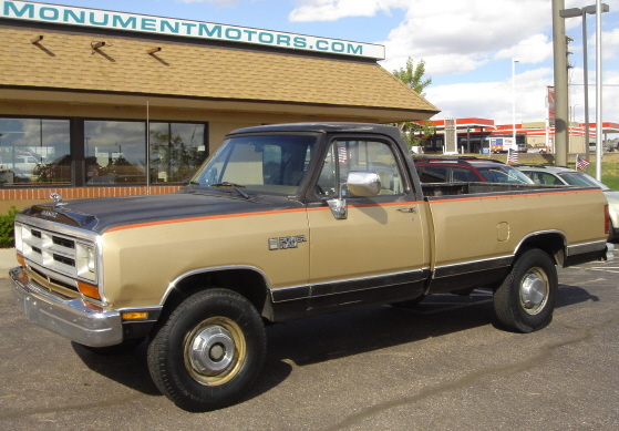 1990 Dodge Ram 250 Pickup V8 4x4 09 22 12 Blackwell » Monumentmotors.com